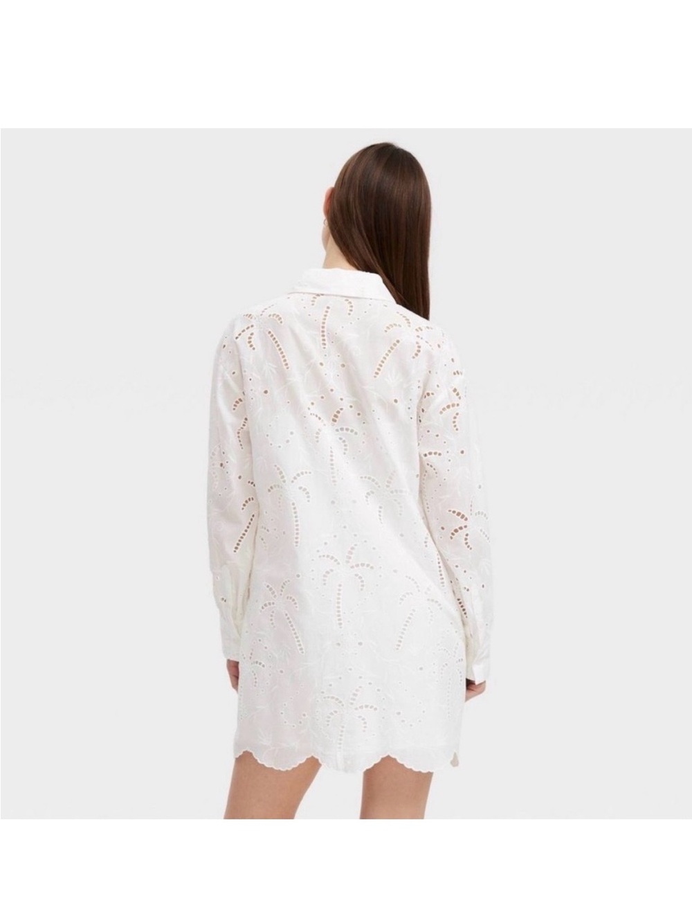 Roller Rabbit White Eyelet Button-Up Dress - Picture 2 of 9